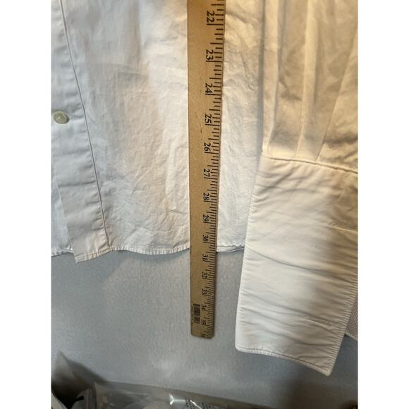 Suitsupply‎ Tuxedo Shirt 44/ 17.5 Men Slim Fit Egyptian Cotton French Cuff - Picture 6 of 14